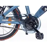 Alpina Yabber jongensfiets 18" Stone Blue - Navy Blue 5+