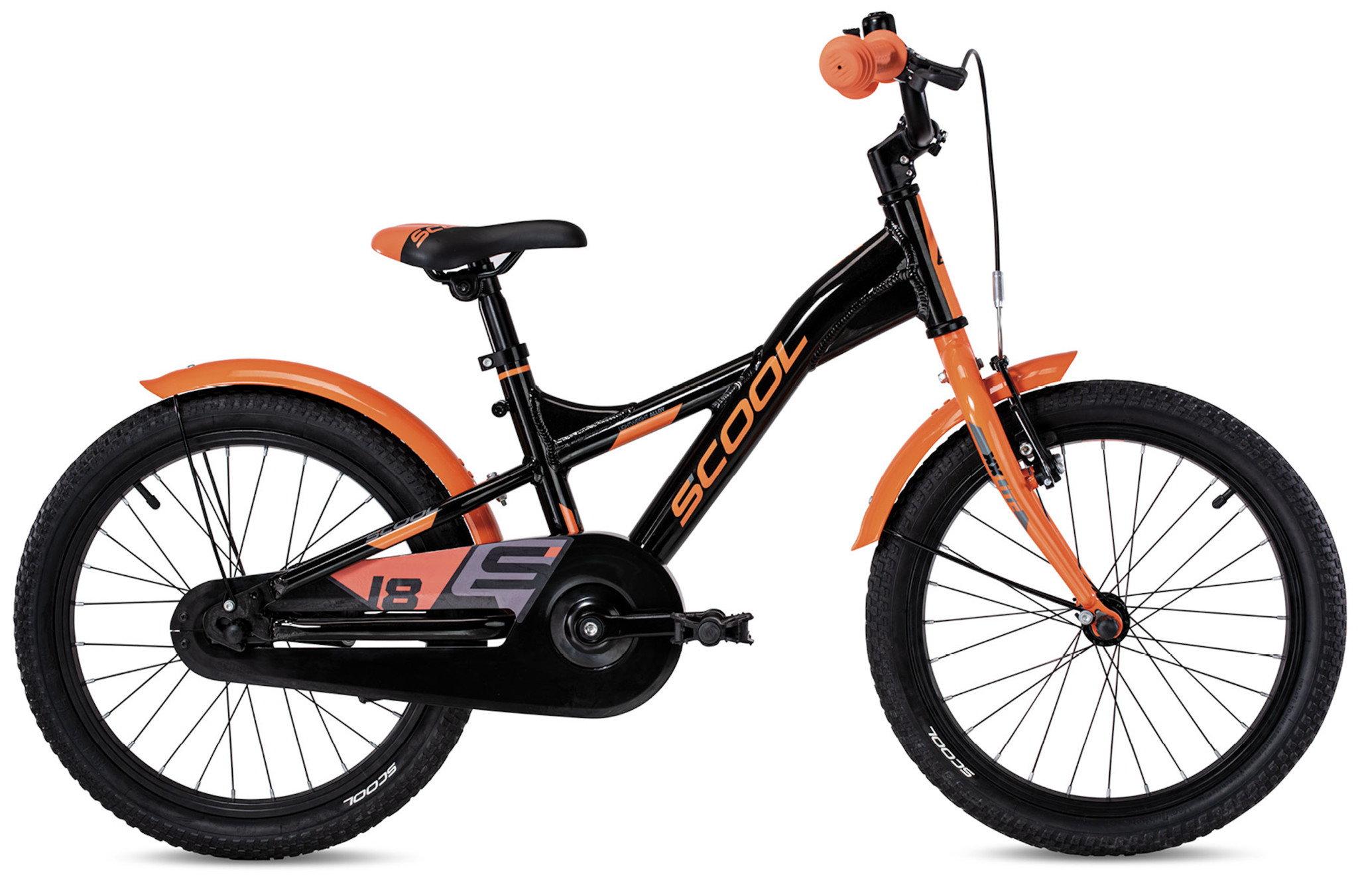 S'COOL XXlite 18" black-orange 5+