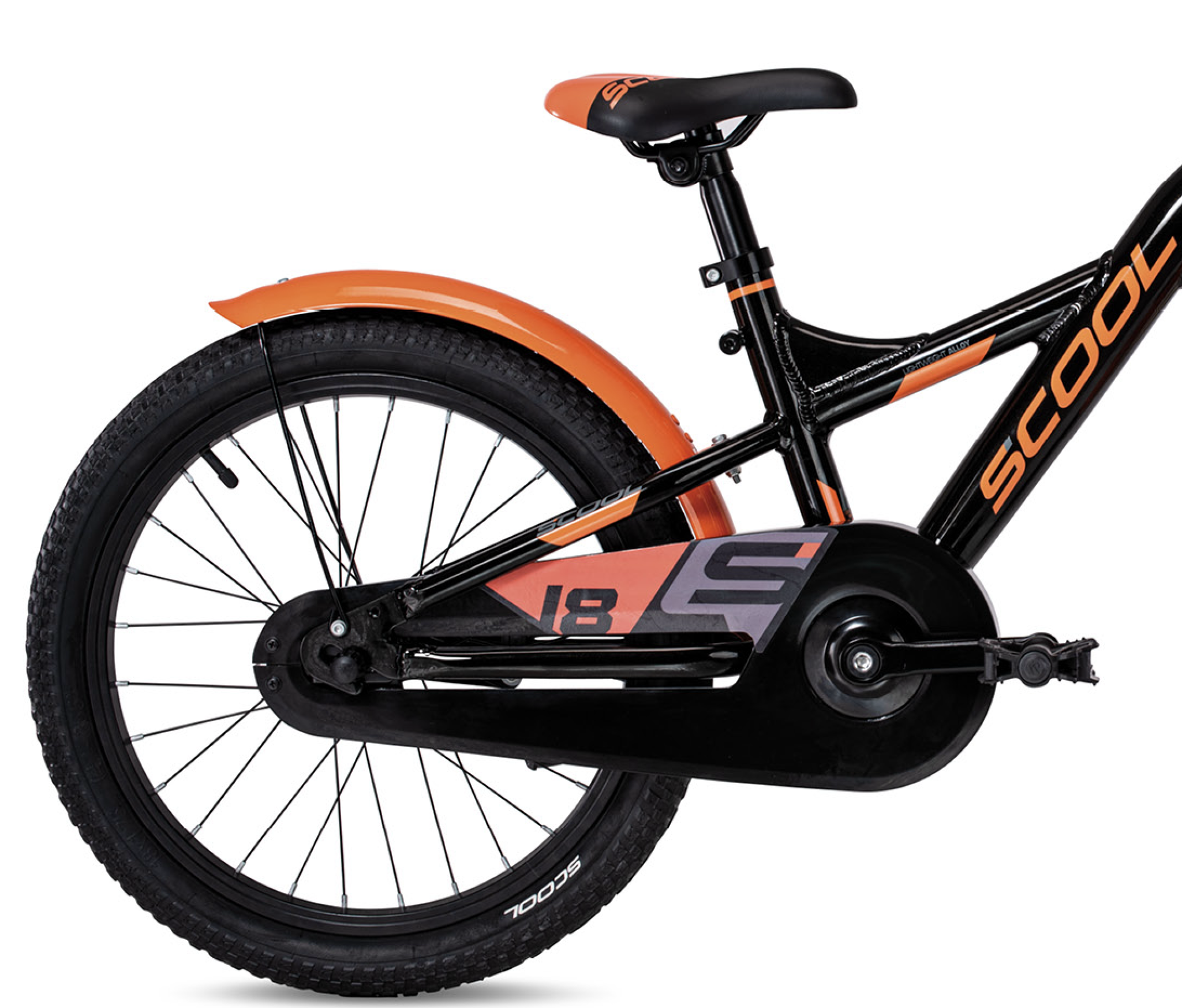 S'COOL XXlite 18" black-orange 5+
