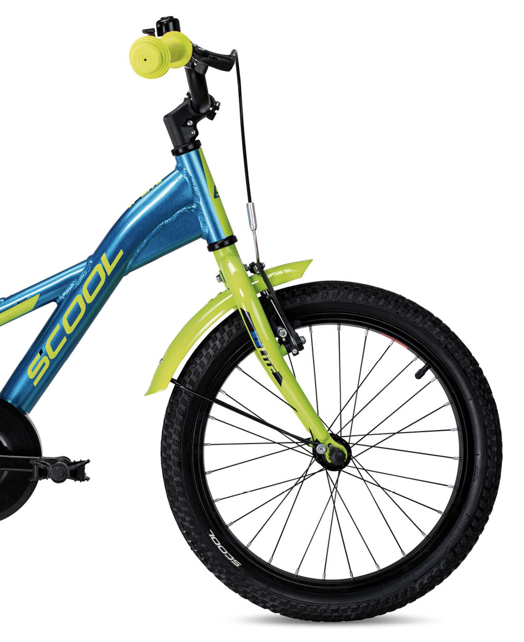 S'COOL XXlite 18" Blauw-Lime 5+