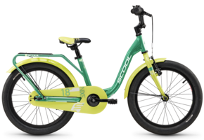 50% Korting! S'COOL niXe 18" Green - Lime 5+