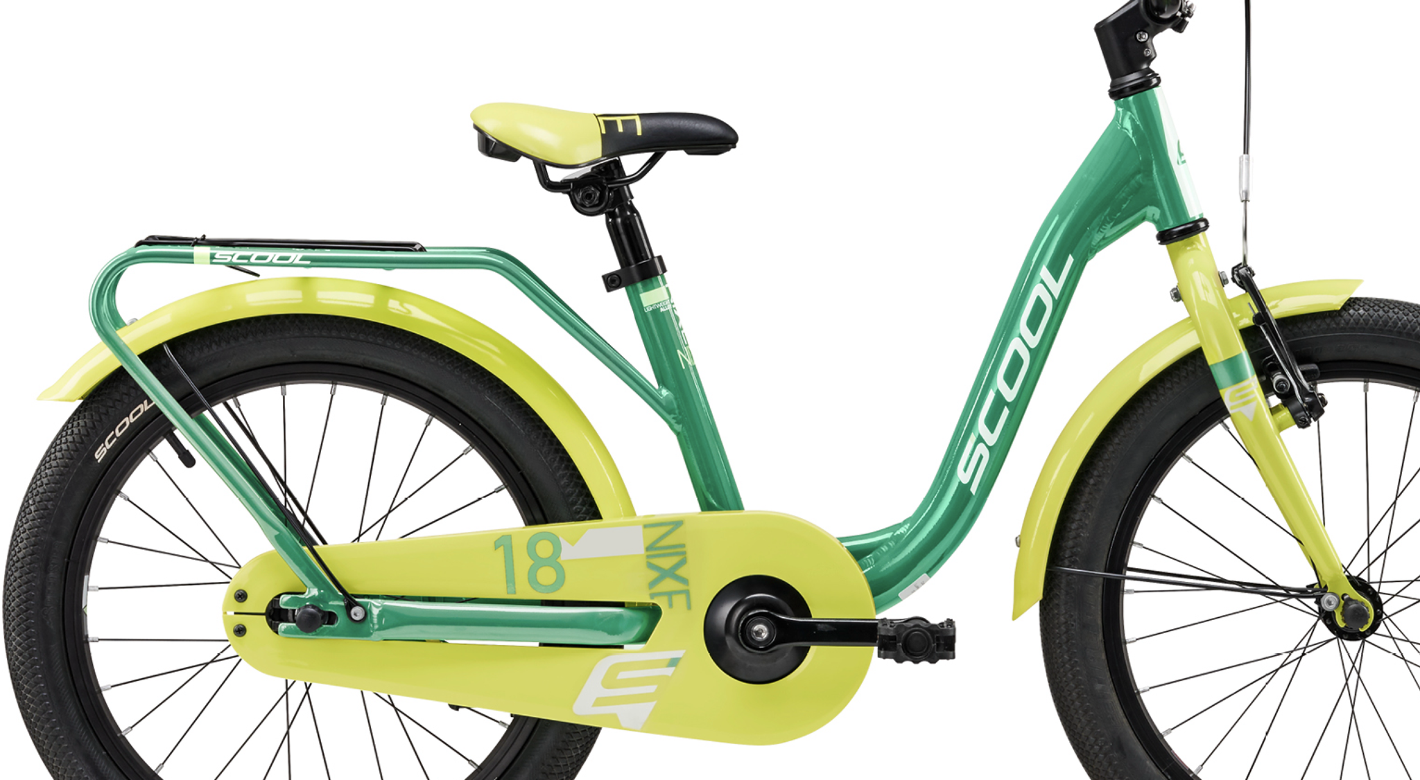S'COOL niXe 18" Green - Lime 5+