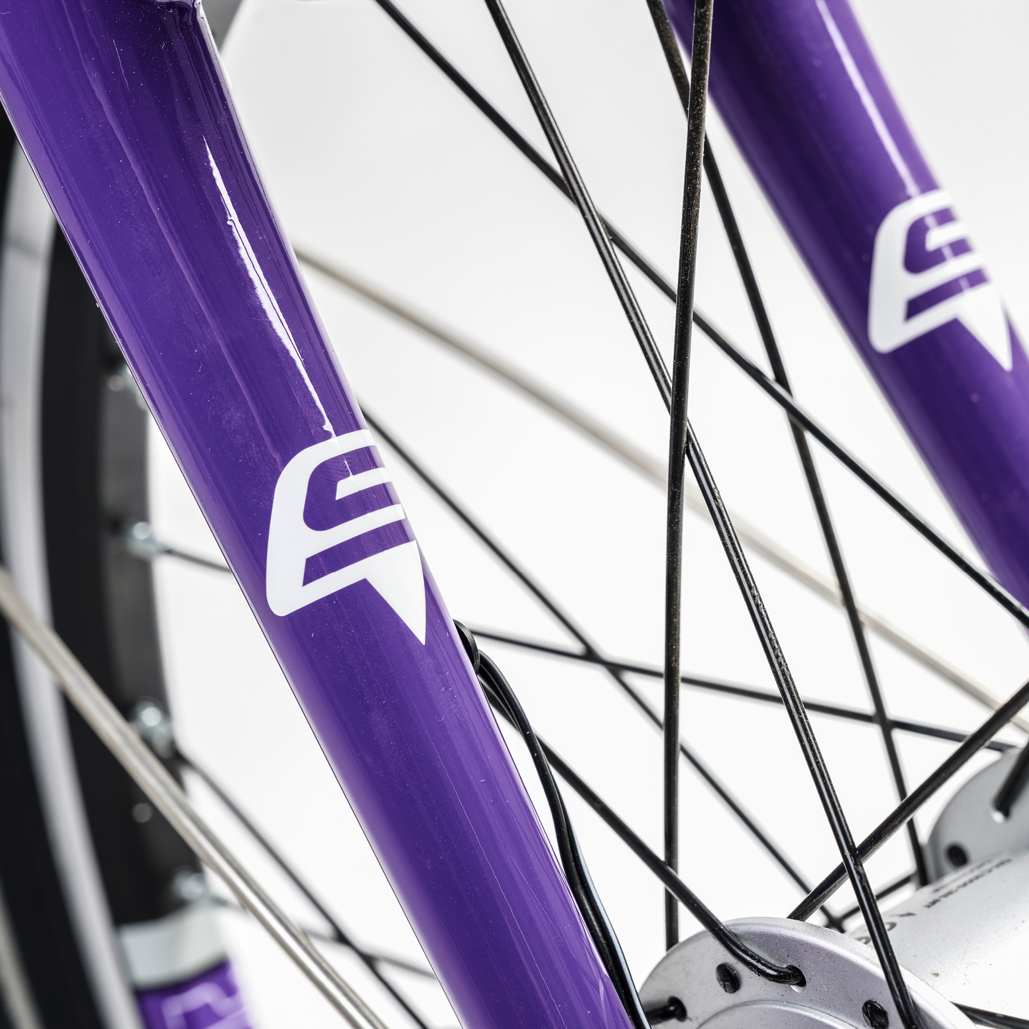 S'COOL chiX twin 20" wit-paars 3-Speed 6+
