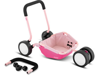Puky TRAILY duwwagen met 4 wielen Retro Roze 1+