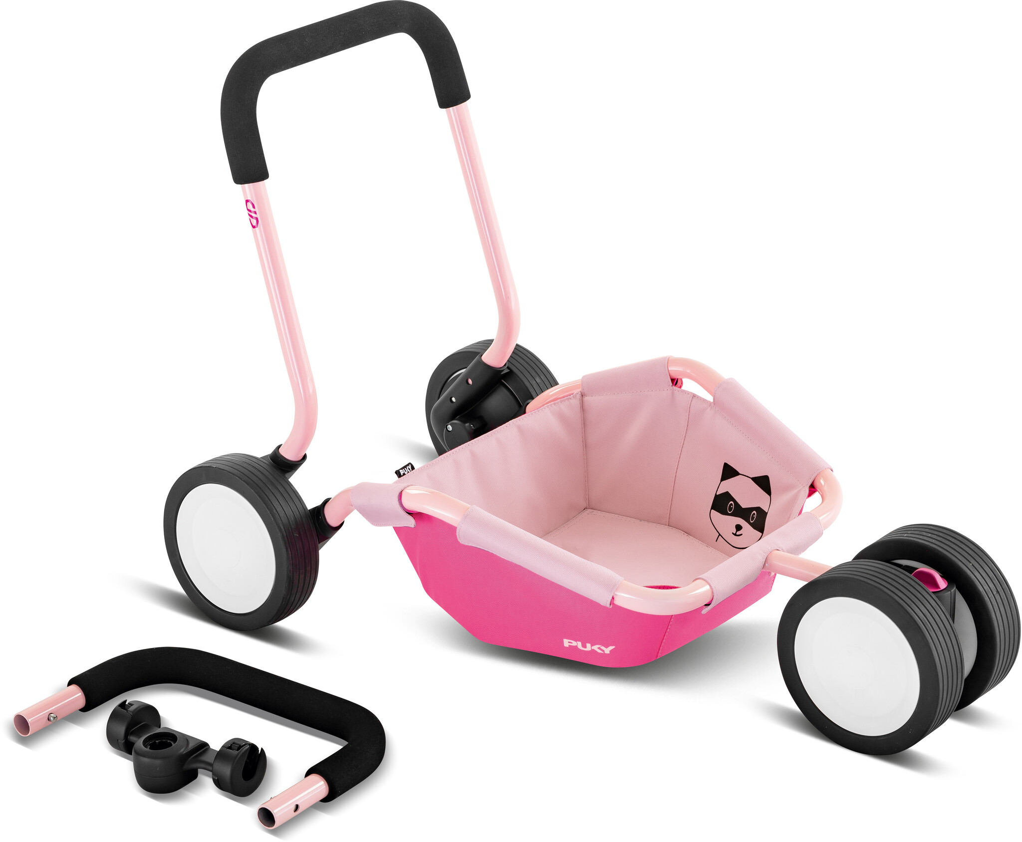 Puky TRAILY duwwagen met 4 wielen Retro Roze 1+