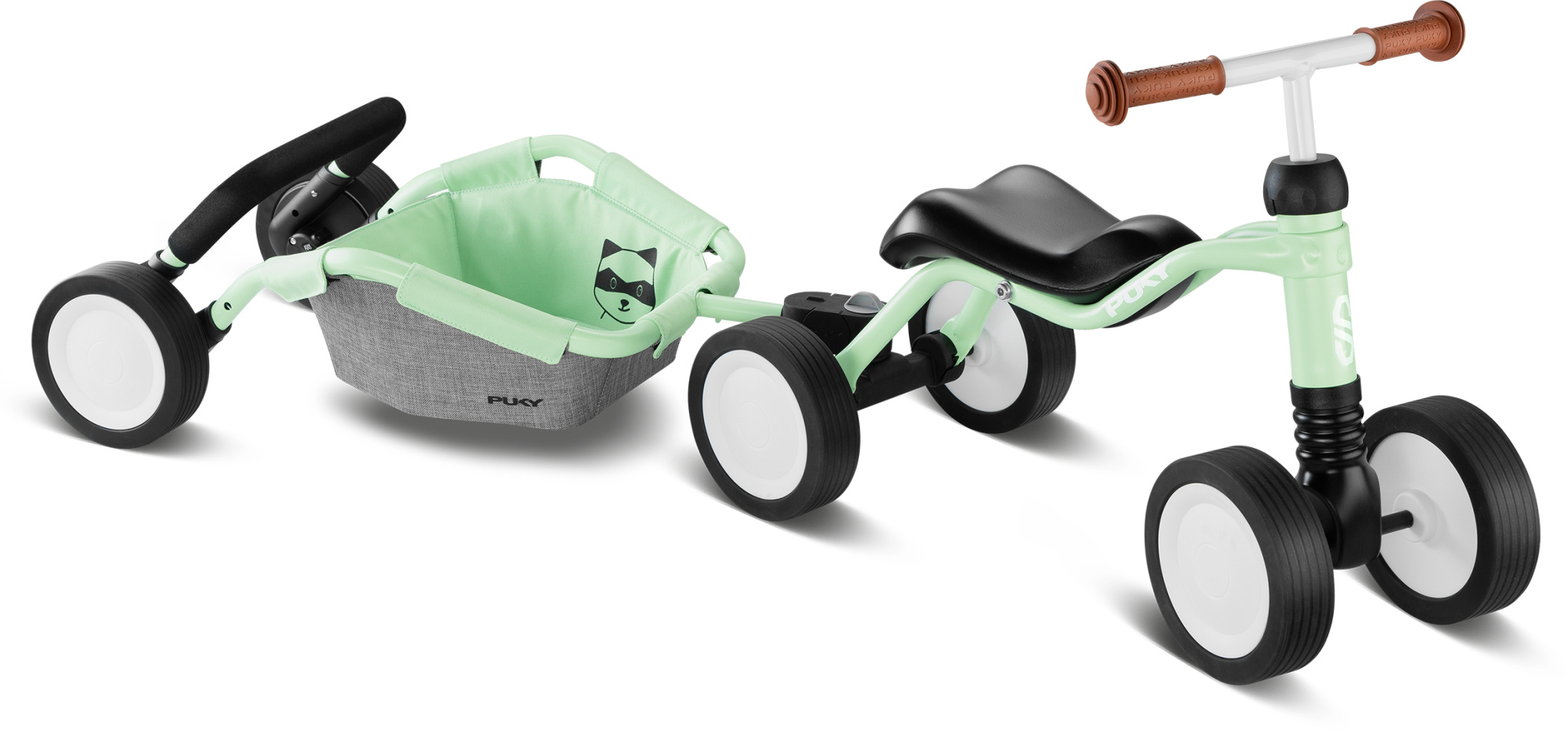 Puky TRAILY en WUTSCH bundel Pastel Green 1+