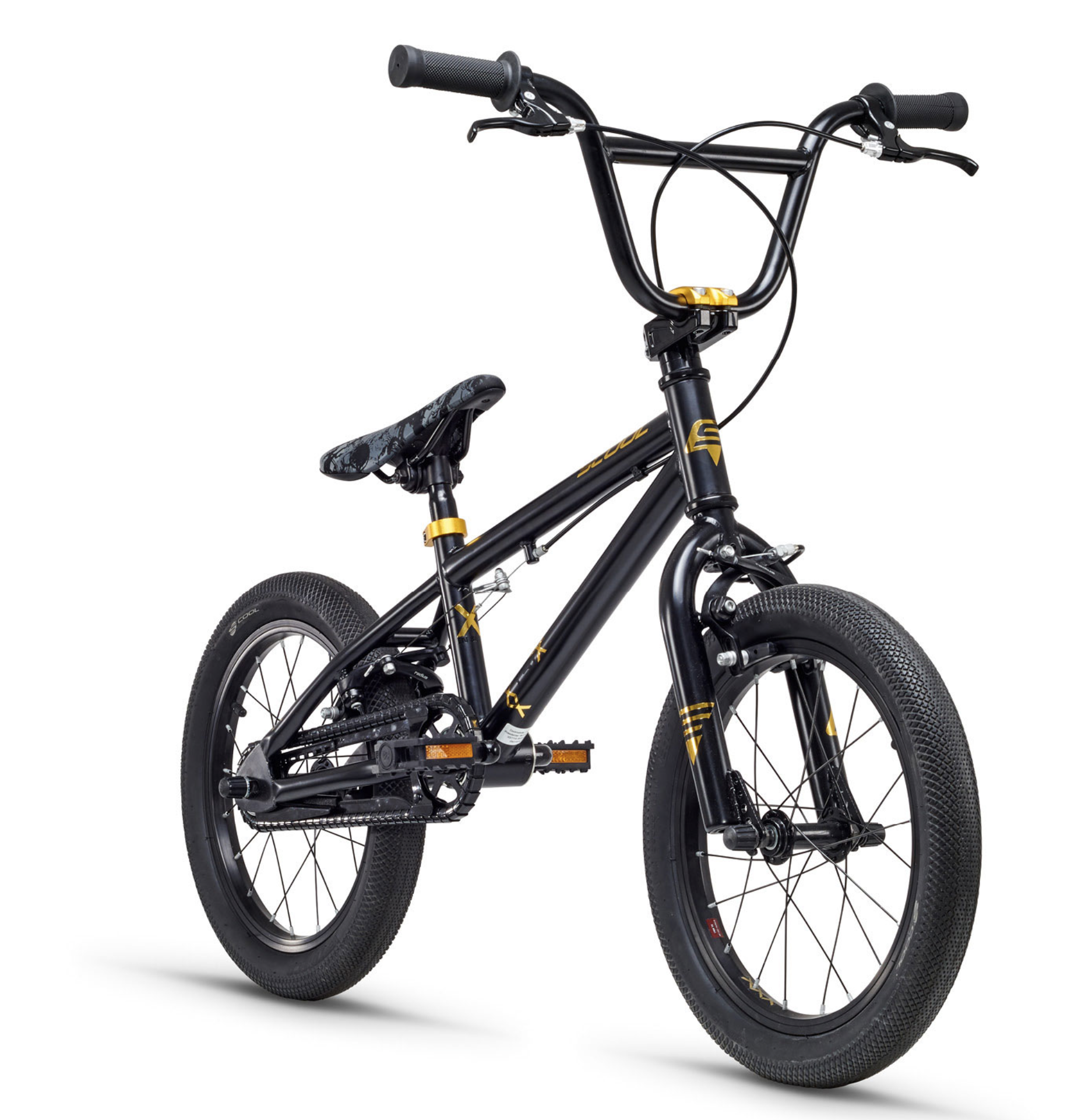 Showroom model - S'COOL XtriX mini 16" Black-Gold 4+