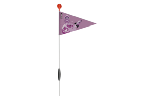 Puky veiligheidsvlag inklapbaar perky purple