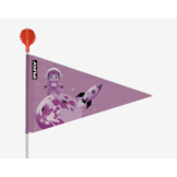 Puky veiligheidsvlag inklapbaar perky purple