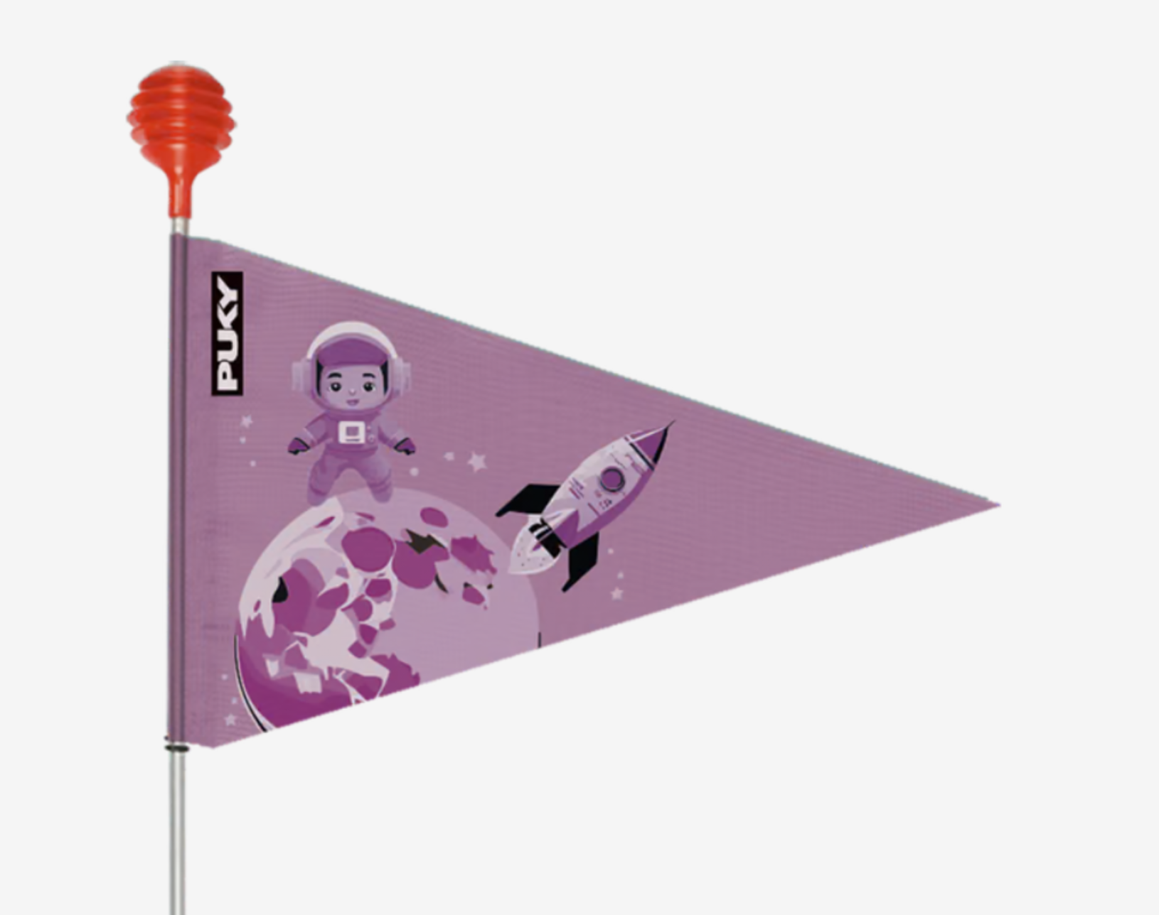 Puky veiligheidsvlag inklapbaar perky purple