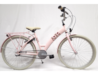Showroom model - Bike Fun Lots of Love 26" 3 versnellingen roze 10+
