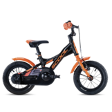 S'COOL XXlite 12" ALU zwart-oranje 3+
