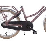 Showroom model - Alpina Cargo meisjesfiets met voordrager 20" Wood Rose Matt 6+
