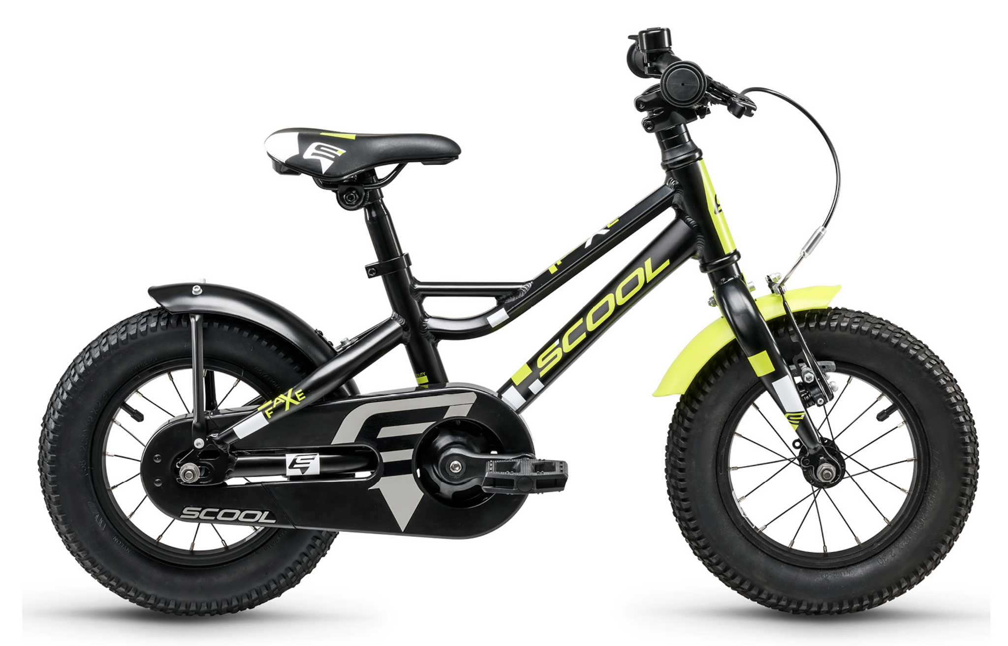 S'COOL faXe 12" Black-Lemon 3+