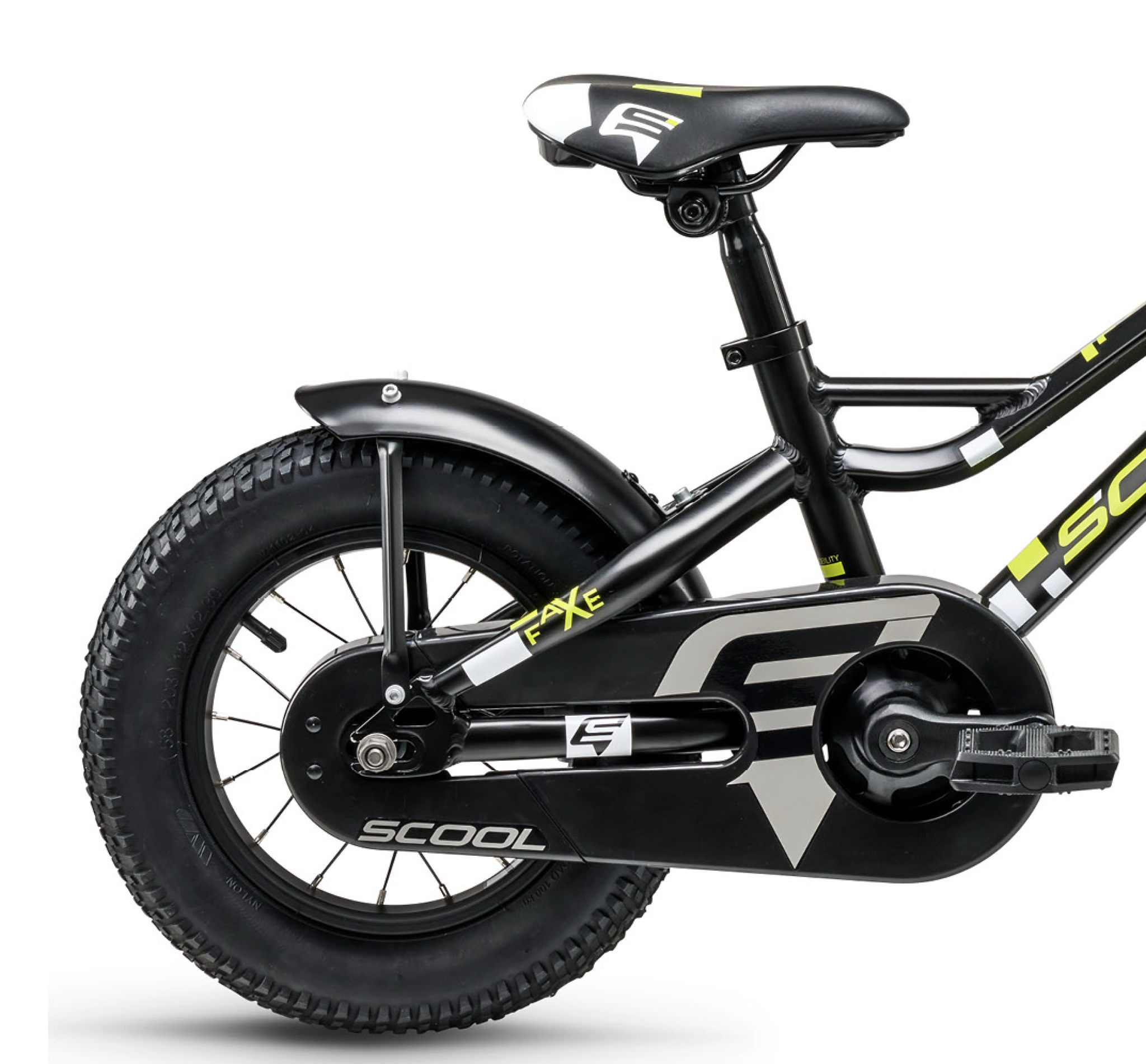 S'COOL faXe 12" Black-Lemon 3+