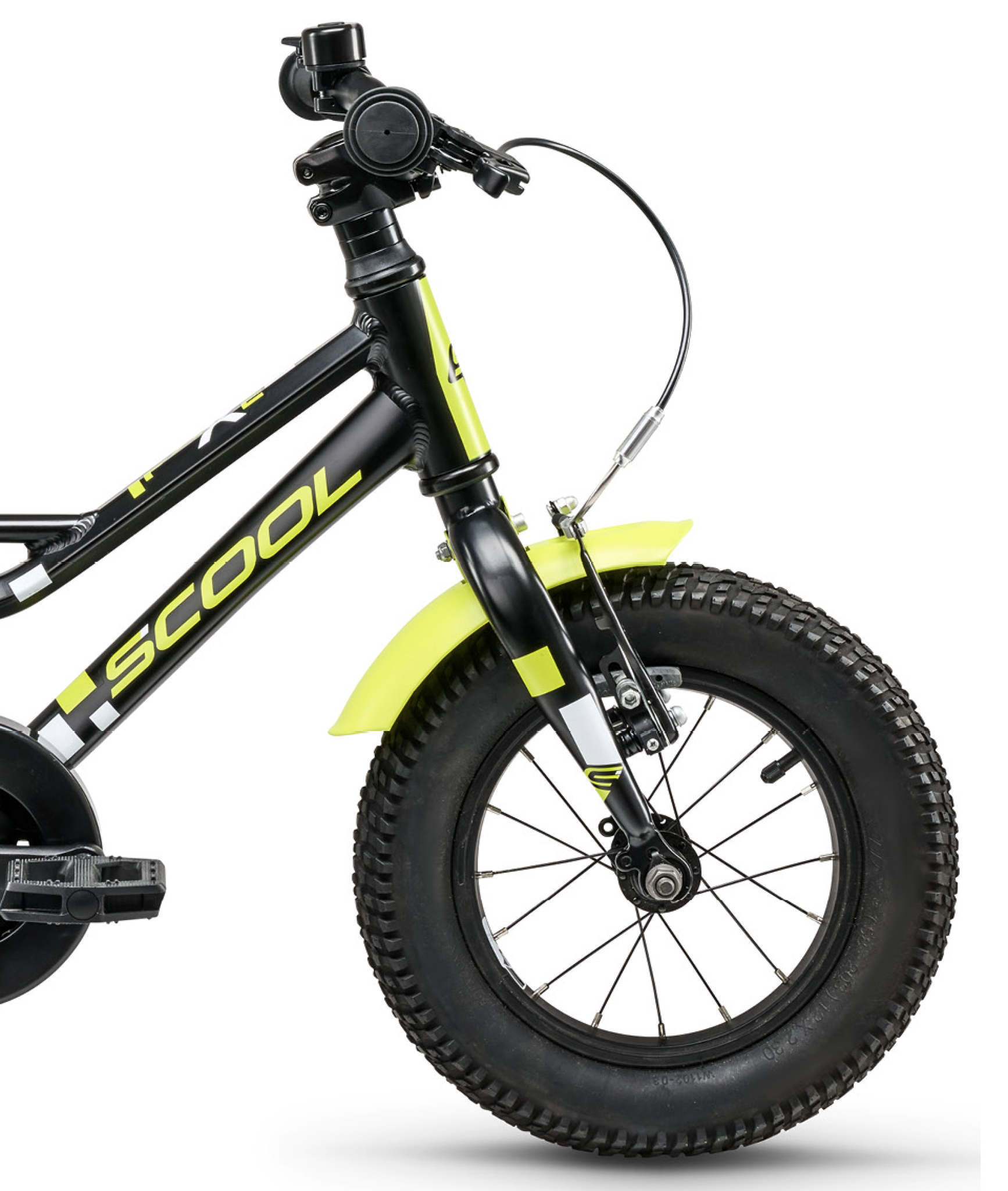 S'COOL faXe 12" Black-Lemon 3+