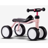 Pukylino oefenfiets met 4 wielen Retro Roze 1+