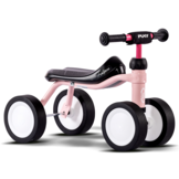 Pukylino oefenfiets met 4 wielen Retro Roze 1+