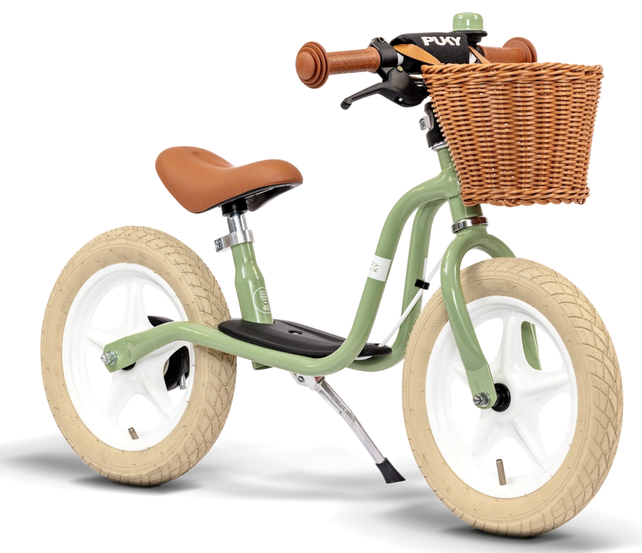 Puky loopfiets LRL Classic met handrem Retro Green 2,5+