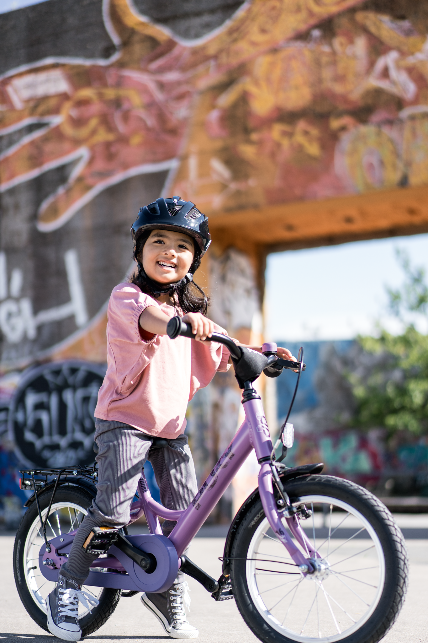 Puky 16" YOUKE aluminium Perky-Purple 4+