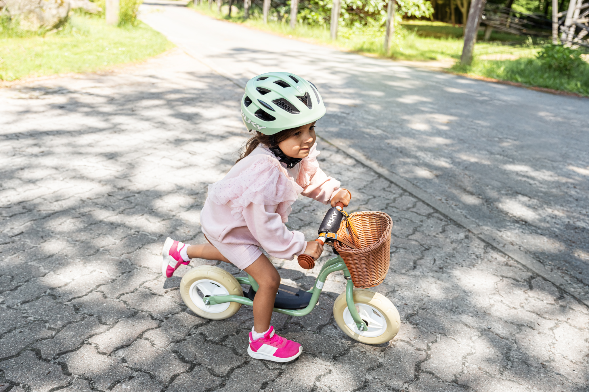 Puky superlichte loopfiets Classic Retro-groen 2+