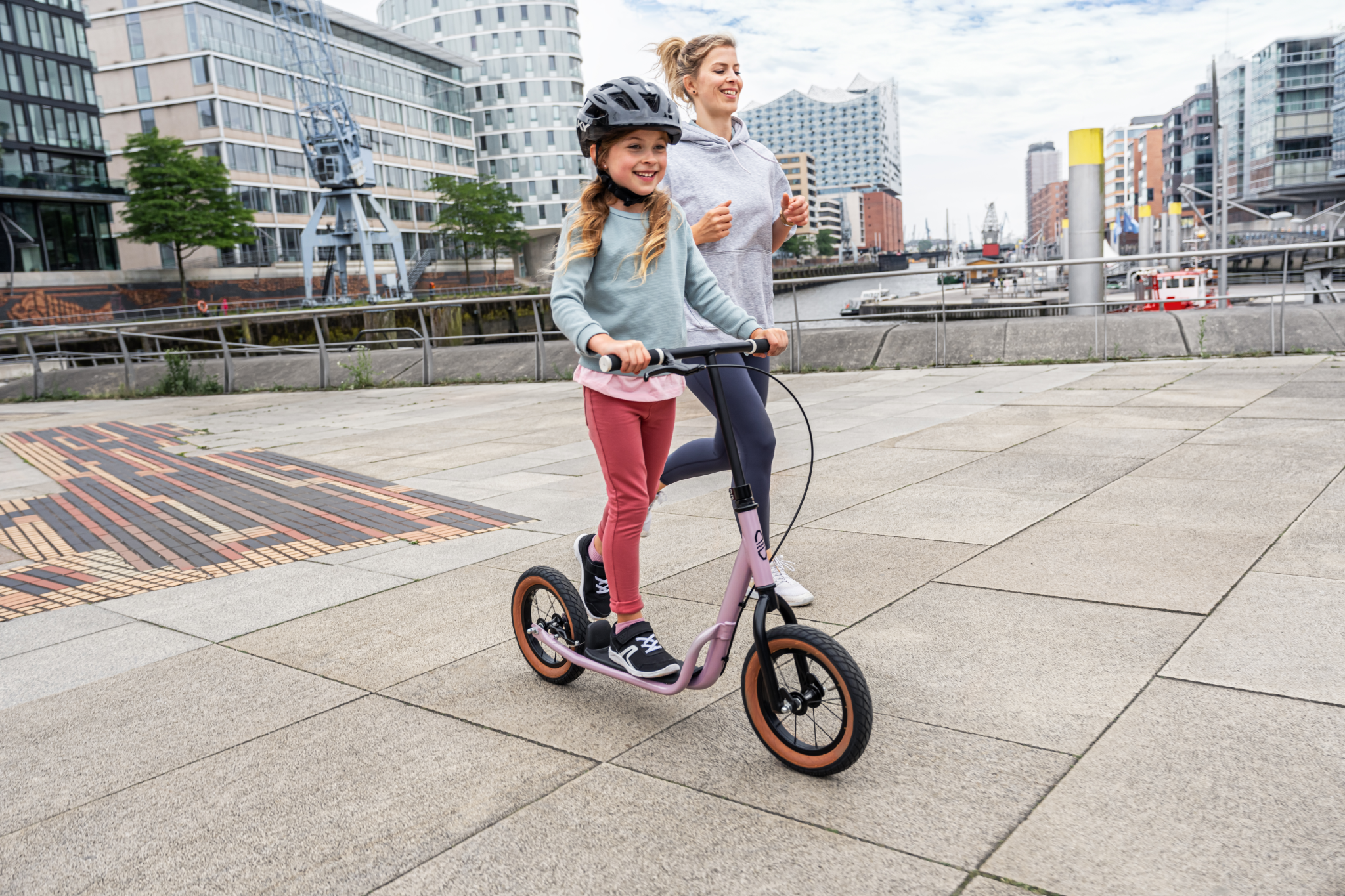 Puky step R07L met luchtbanden Pearl Pink 5+