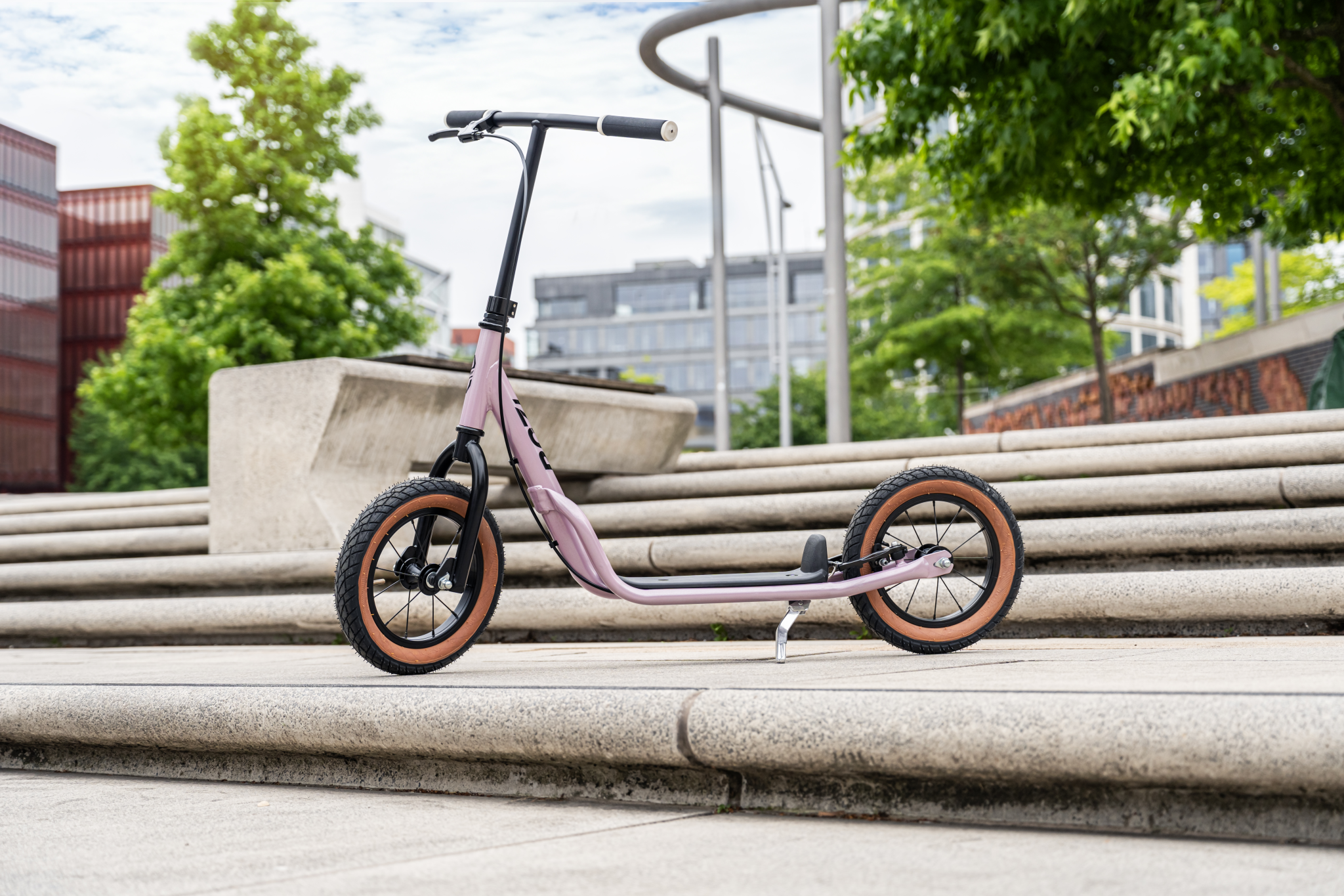 Puky step R07L met luchtbanden Pearl Pink 5+