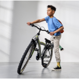 Batavus Snake jongensfiets 24" 3-speed Tactical Green 8+