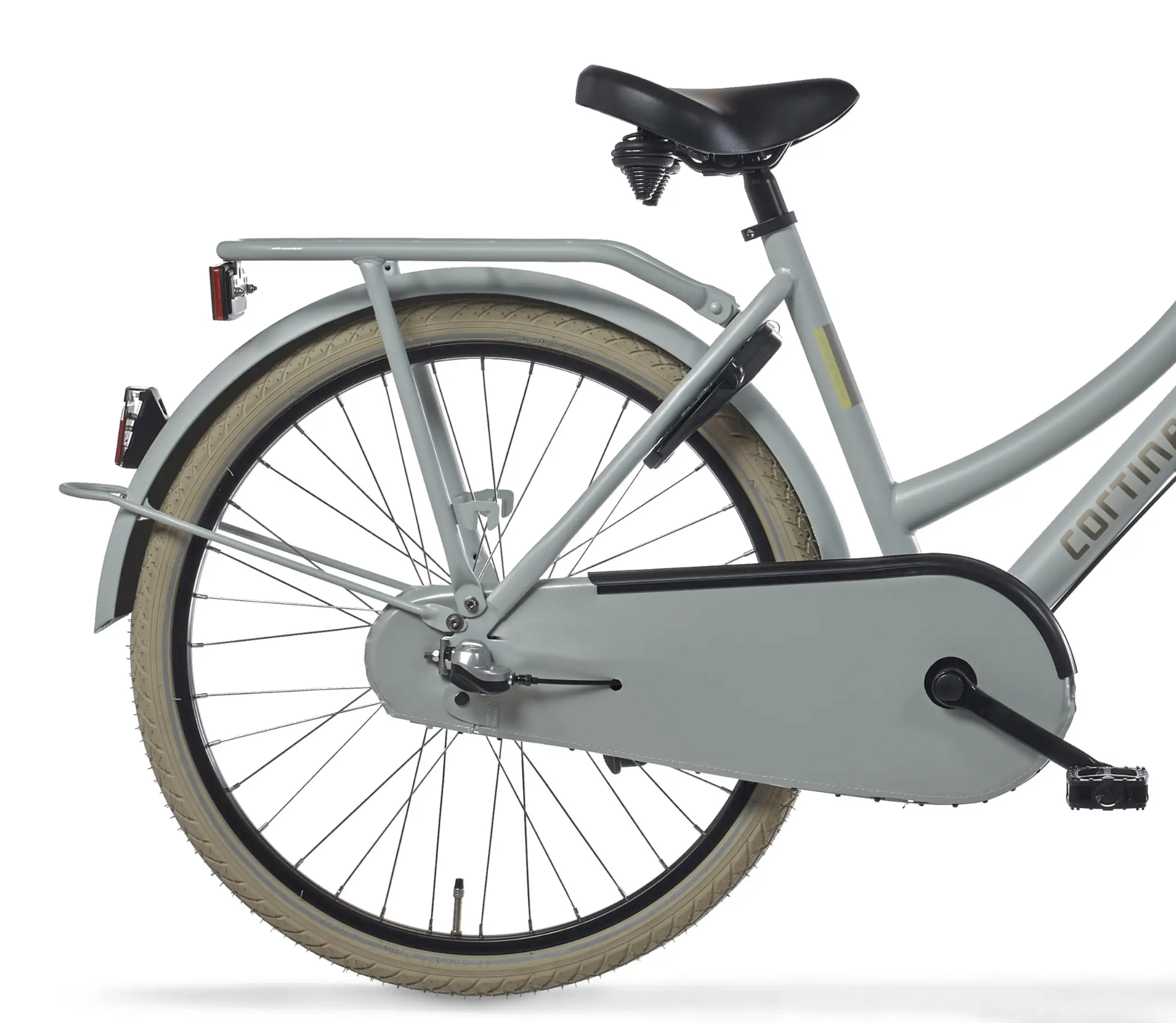 Cortina U4  Mini meisjesfiets 24" 3-speed Grey Smooth Matt 8+