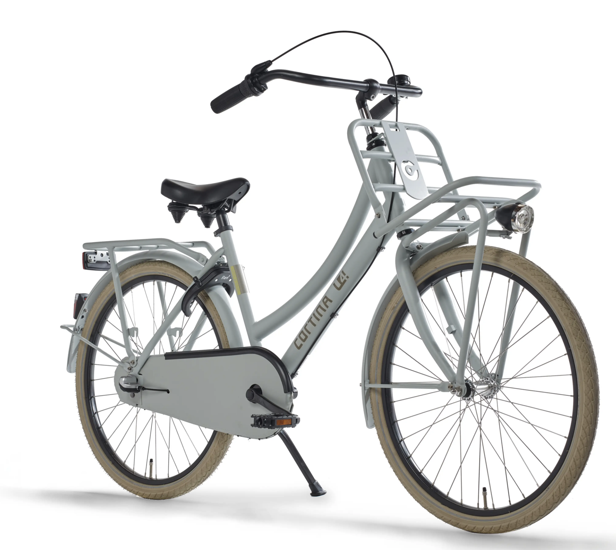 Cortina U4  Mini meisjesfiets 24" 3-speed Grey Smooth Matt 8+