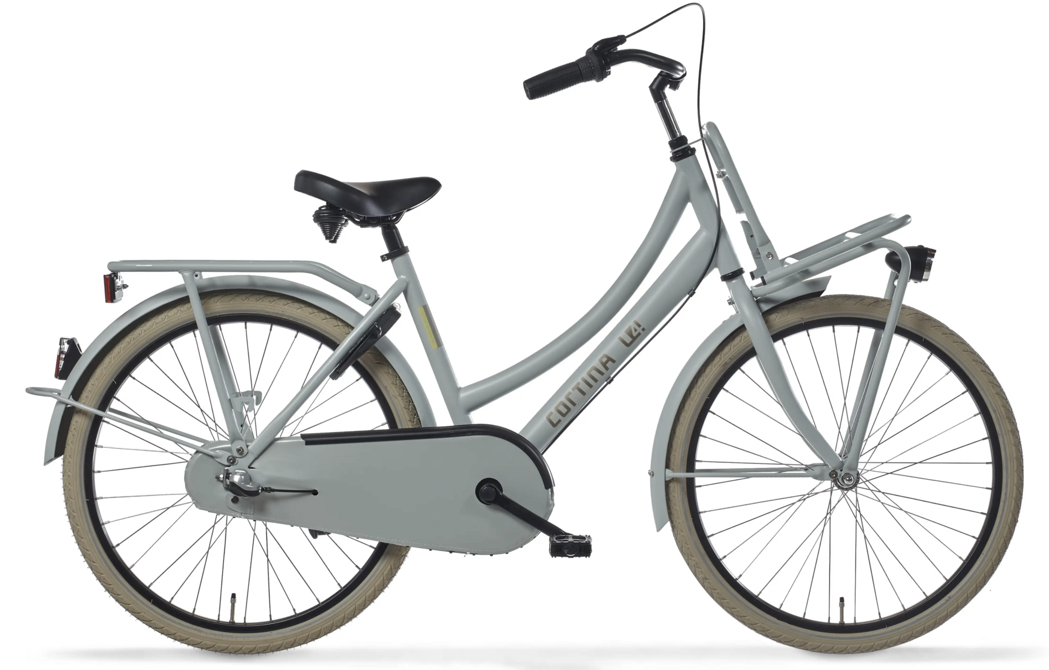 Cortina U4 Mini meisjesfiets 26" 3-speed Grey Smooth Matt 10+