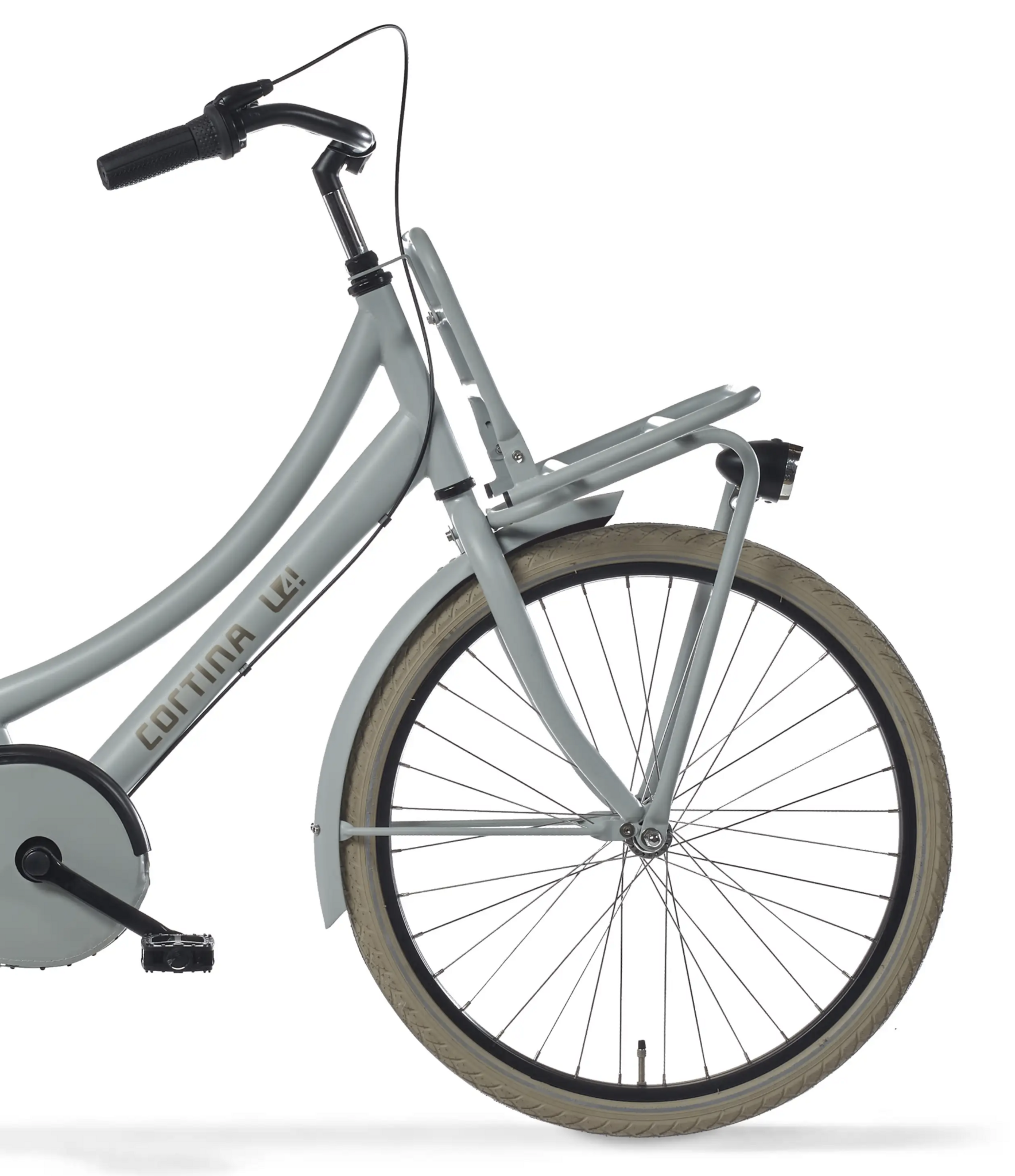 Cortina U4 Mini meisjesfiets 26" 3-speed Grey Smooth Matt 10+