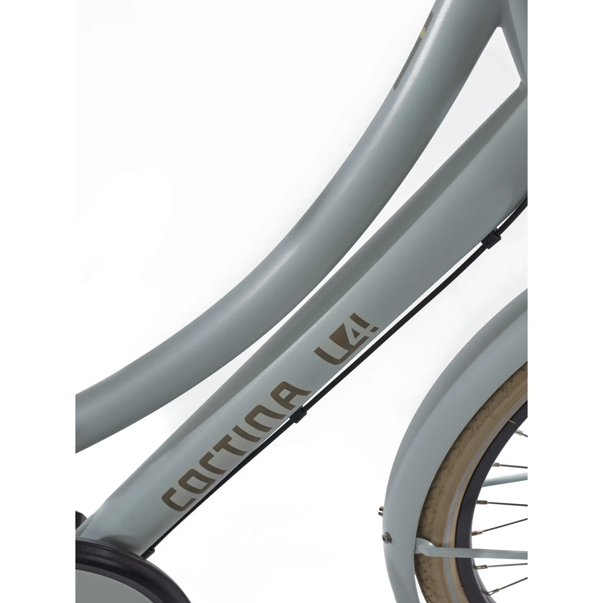 Cortina U4 Mini meisjesfiets 26" 3-speed Grey Smooth Matt 10+