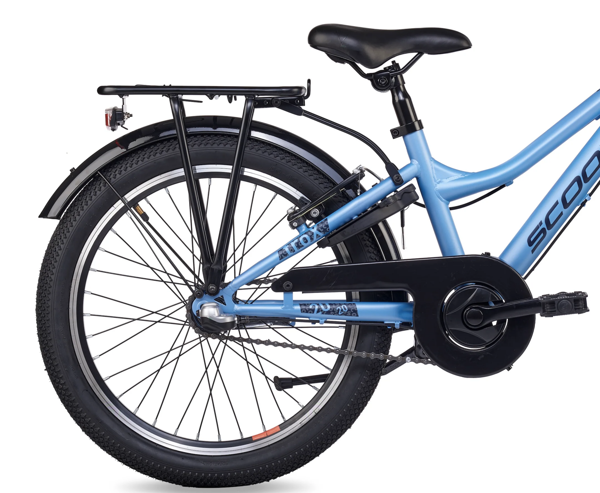 S'COOL troX 20" Ice Blue 3-Speed 6+