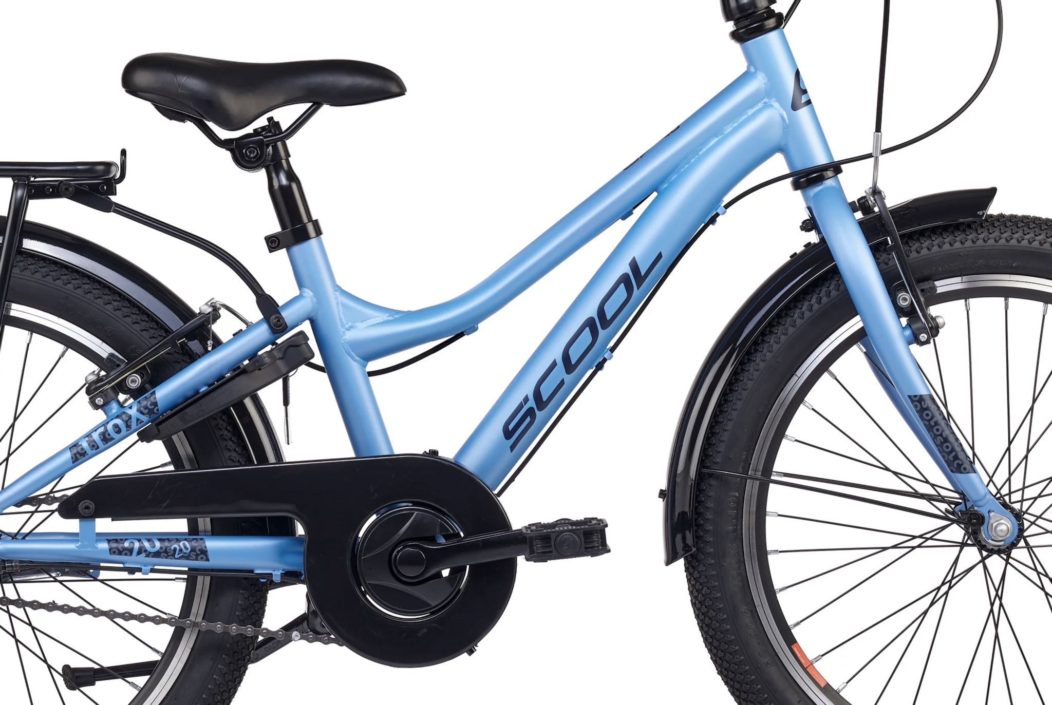 S'COOL troX 20" Ice Blue 3-Speed 6+