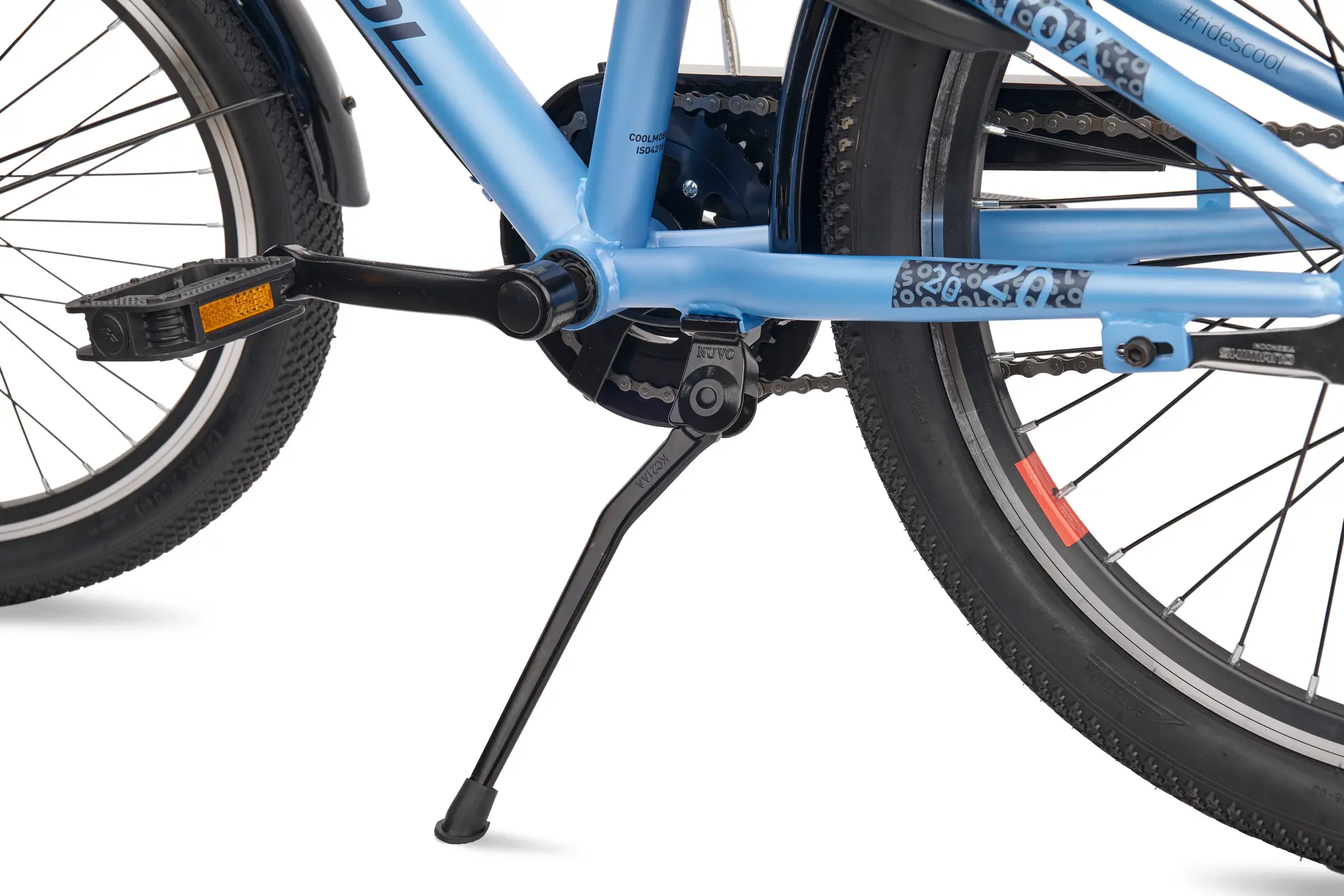 S'COOL troX 20" Ice Blue 3-Speed 6+