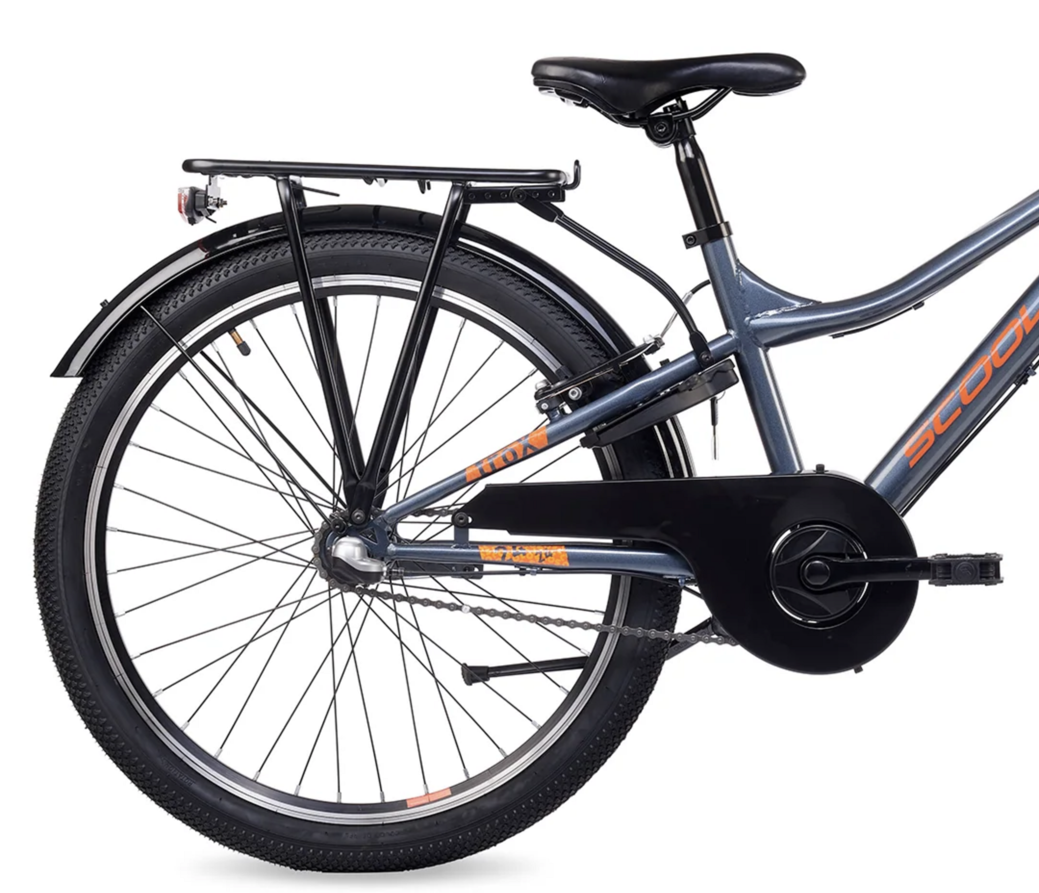 S'COOL troX 24" Grey-Orange 3-Speed 8+