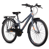 S'COOL troX 24" Grey-Orange 3-Speed 8+