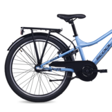 S'COOL troX 24" Ice Blue 3-Speed 8+