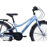 S'COOL troX 24" Ice Blue 3-Speed 8+
