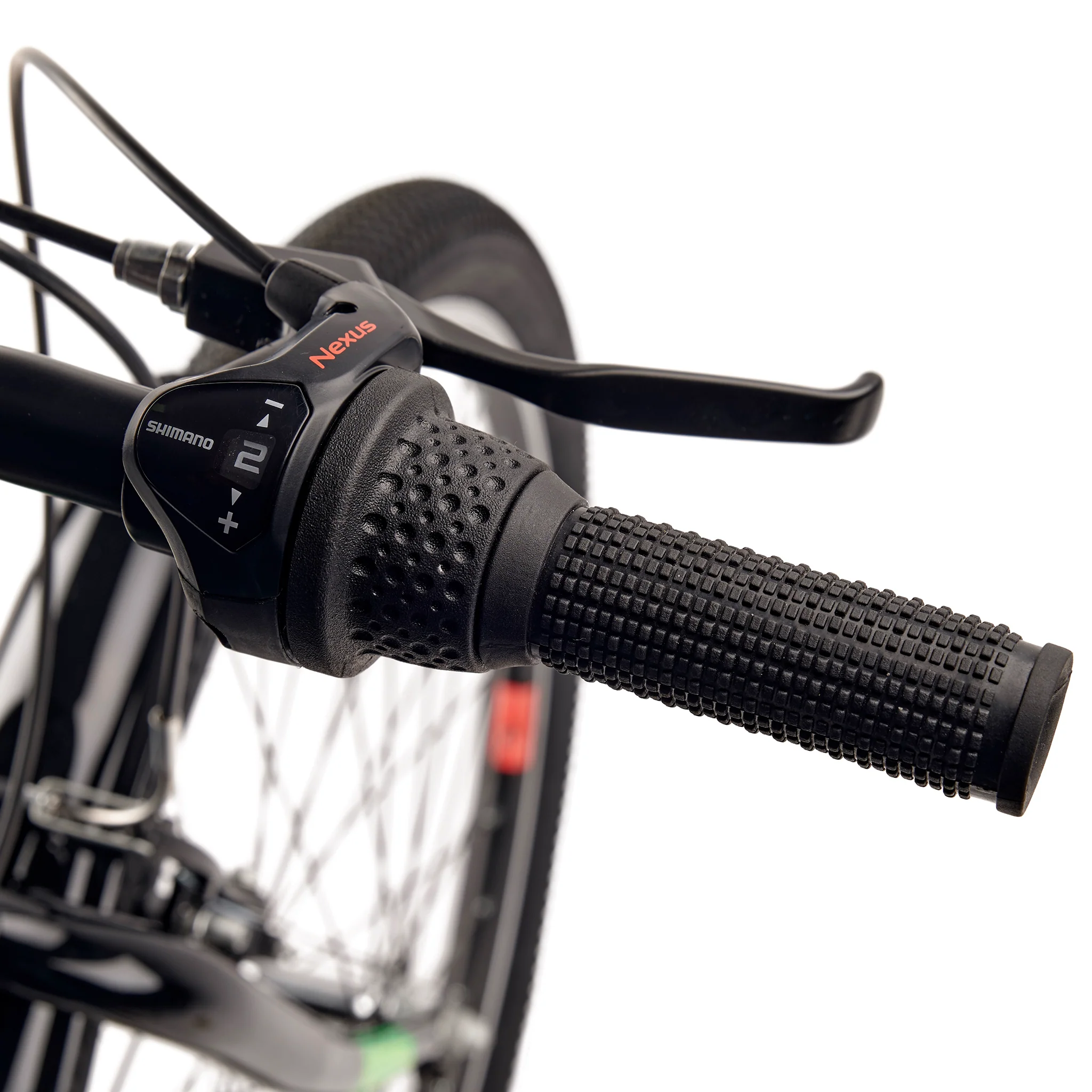 S'COOL troX 26" Black-Neon 3-Speed 10+