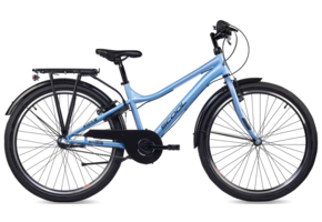S'COOL troX 26" Ice Blue 3-Speed 10+