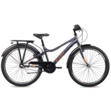S'COOL troX 26" Grey-Orange 3-Speed 10+