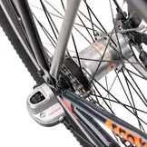 S'COOL troX 26" Grey-Orange 3-Speed 10+