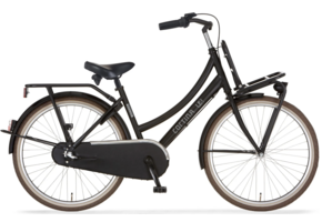 Cortina U4 Transport Mini meisjesfiets 26" 3-speed Jet Black Matt 10+