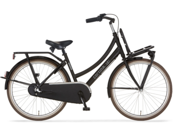 Cortina U4 Transport Mini meisjesfiets 26" 3-speed Jet Black Matt 10+