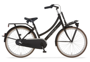 Cortina U4 Mini L24 meisjesfiets 24" 3-speed Jet Black Matt 8+