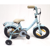 Showroom model - BikeFun meisjesfiets 12" Lots of Love lichtblauw 3+