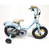 Showroom model - BikeFun meisjesfiets 12" Lots of Love lichtblauw 3+