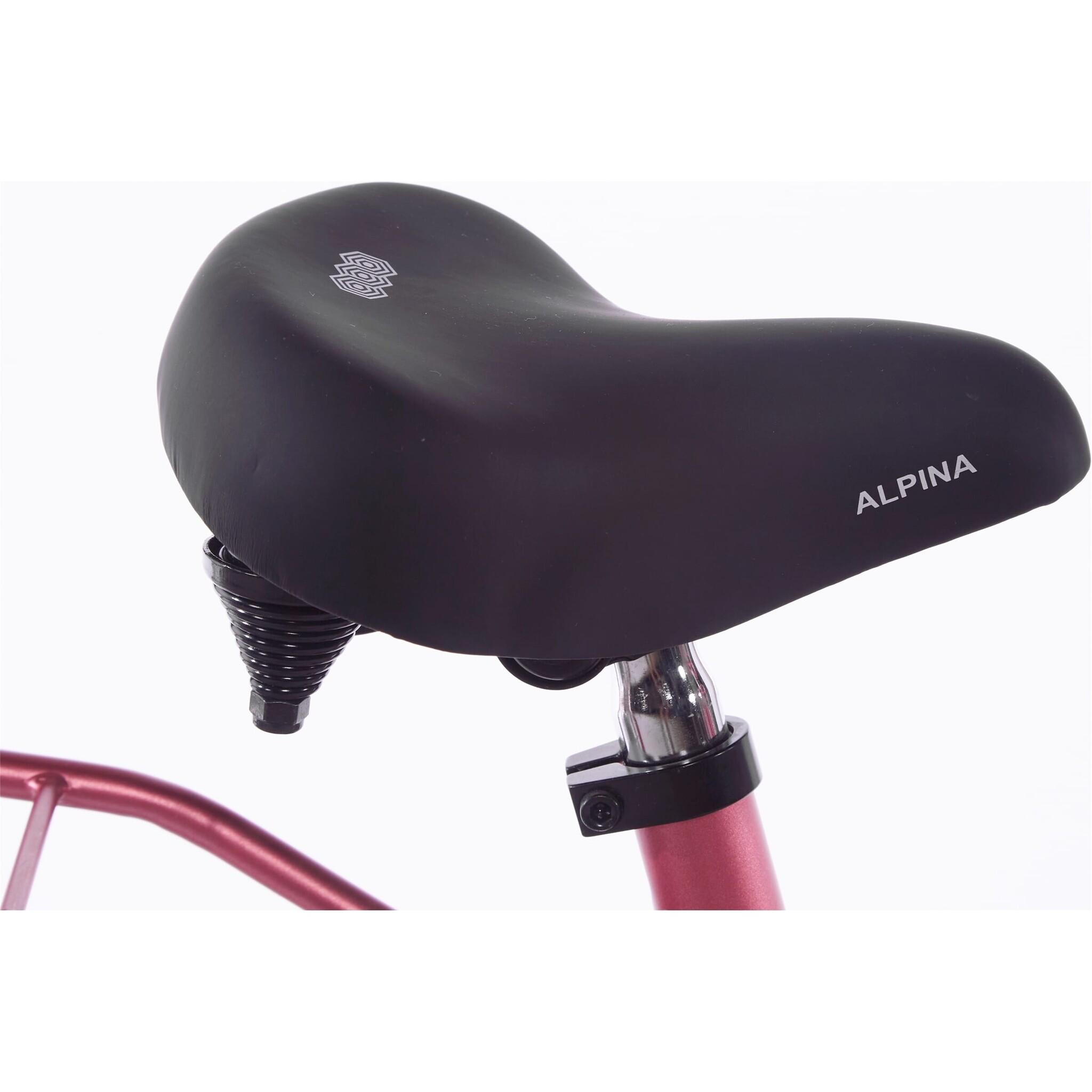 Showroom model - Alpina Cargo meisjesfiets met voordrager 18" Berry Red Matt 5+
